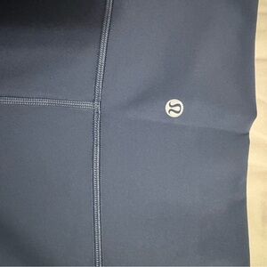 Blue Lululemon crop leggings
